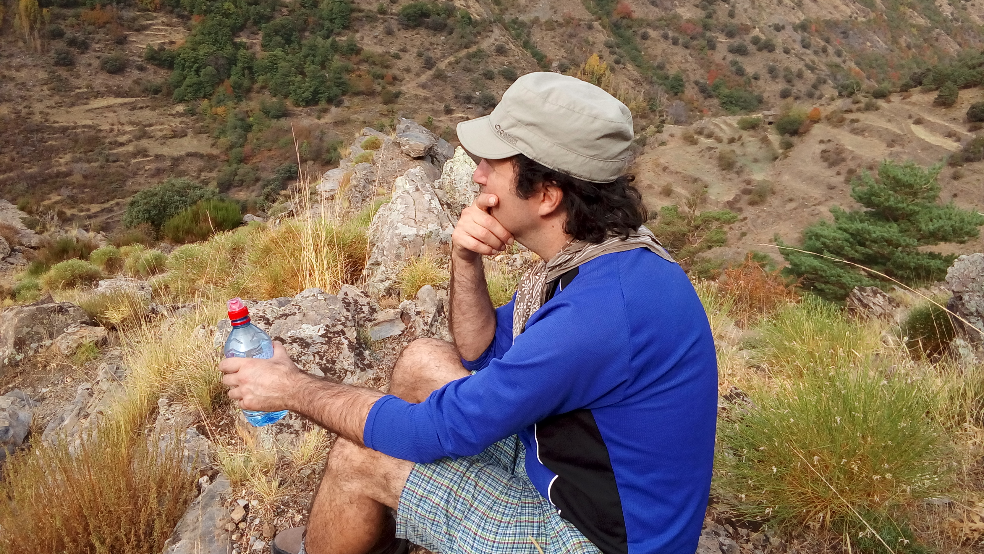 Nedjo on a hike
